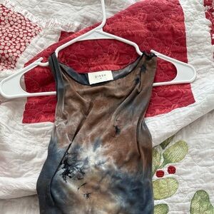 DISH tie dye dress